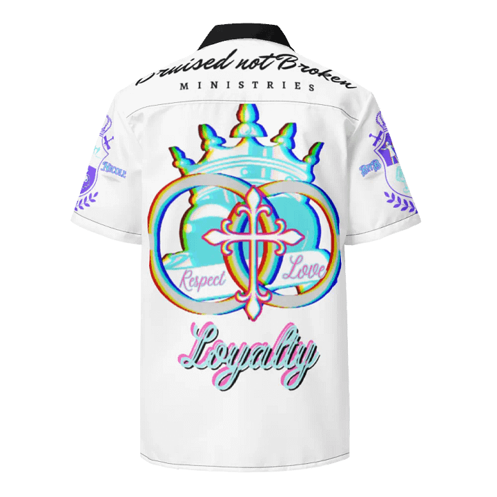 White Tee Button up product image (1)