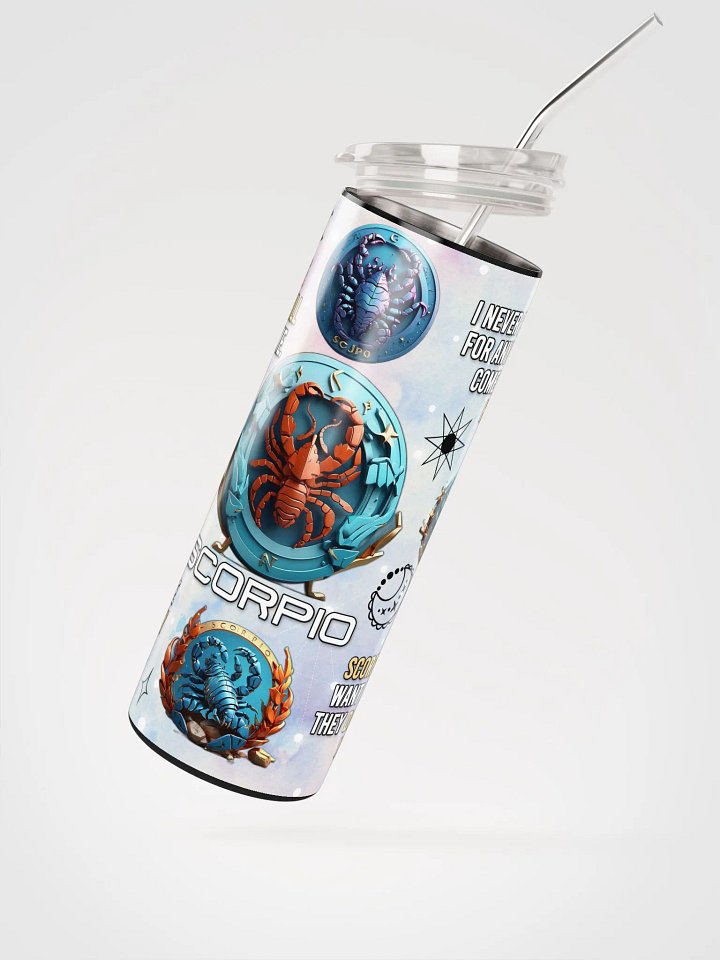 Intense and Chill Scorpio Stainless Steel Tumbler product image (3)