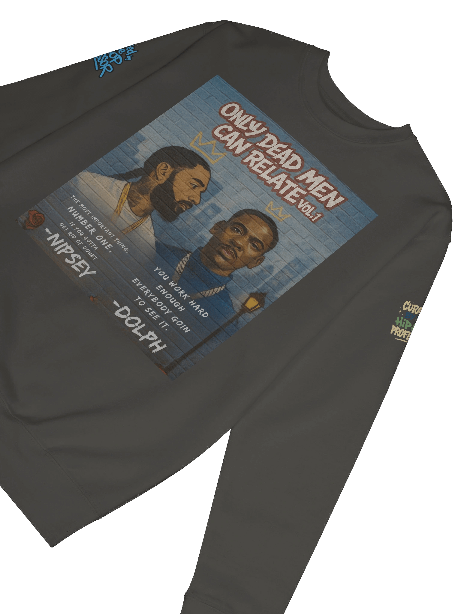 The Hip Hop Professor mixtape mural Sweatshirt product image (38)