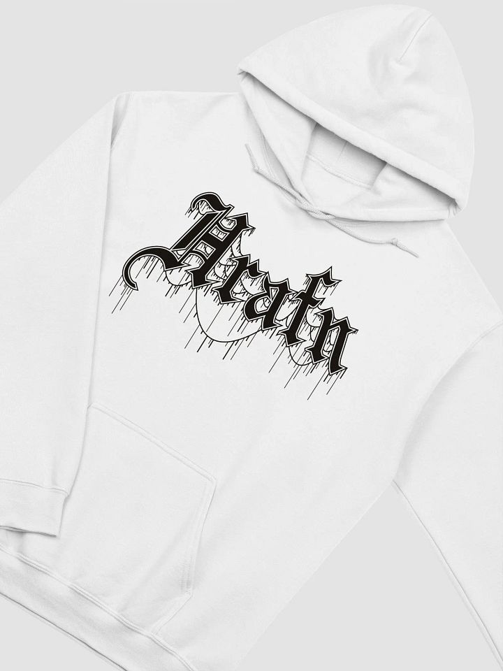 Hrafn Gothic Black Logo Hoodie product image (2)