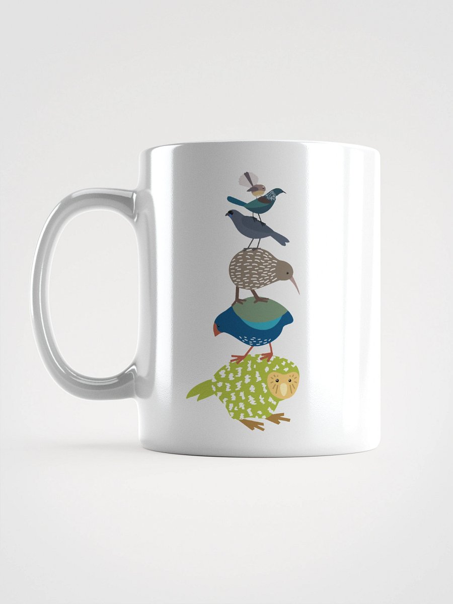 Stacked New Zealand Birds Mug product image (2)