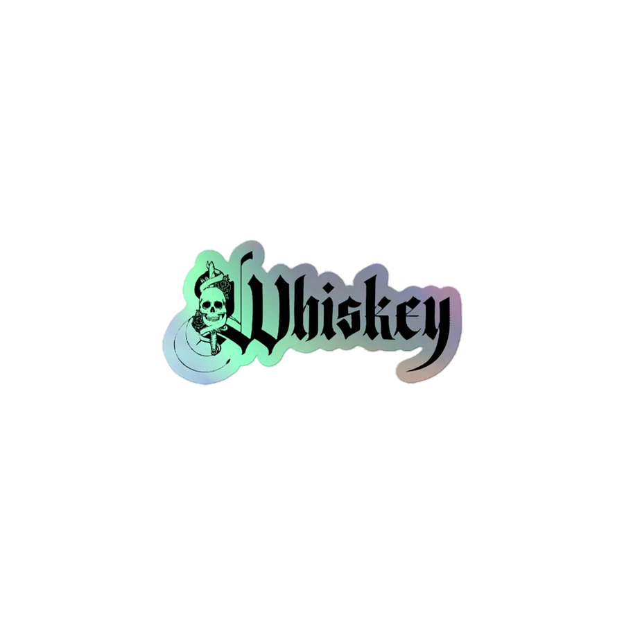 whiskey shiny sticker product image (1)