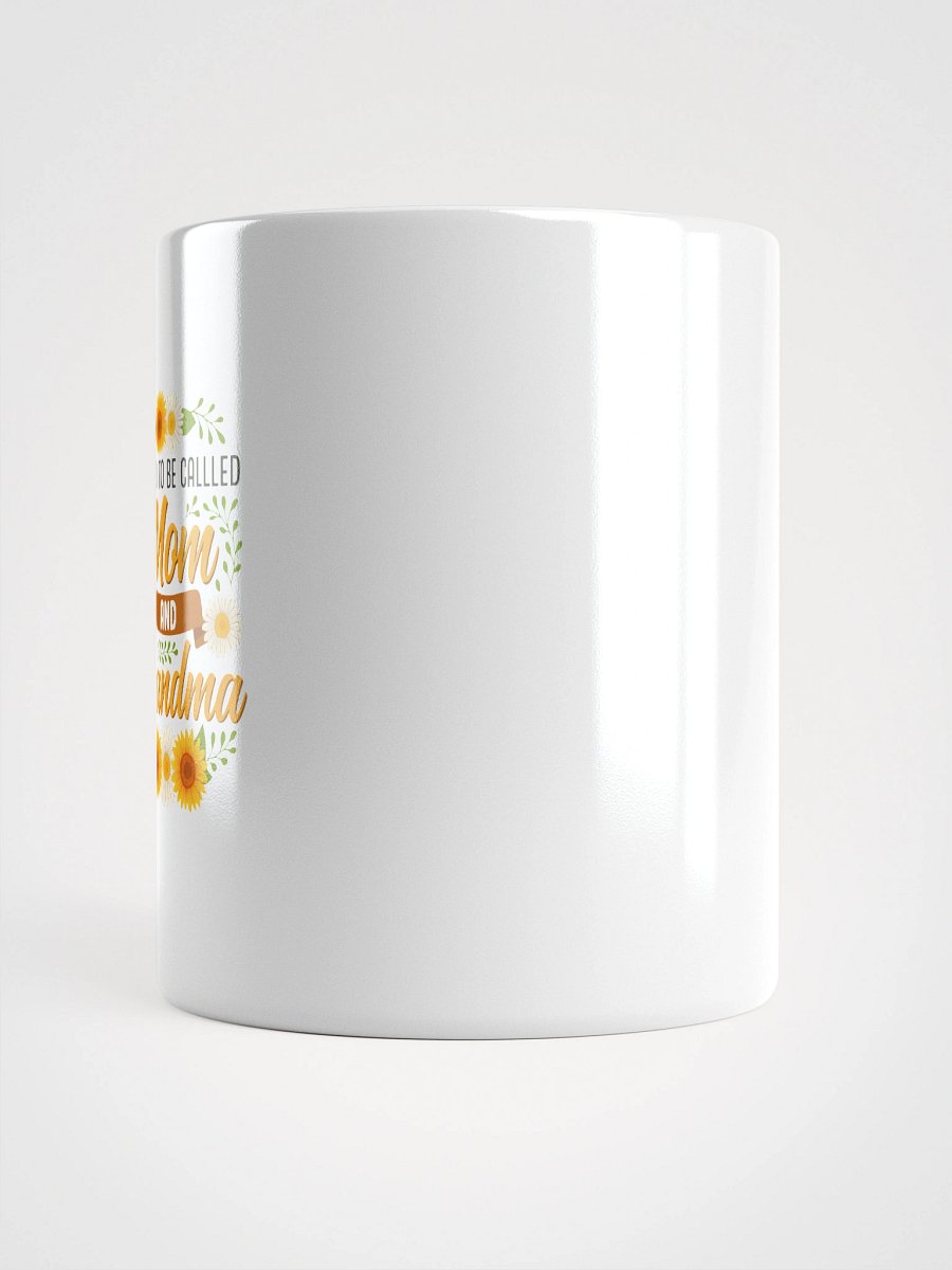 Blessed to Be Called Mom and Grandma Mug – Floral Coffee Cup Gift for Moms & Grandmas product image (14)