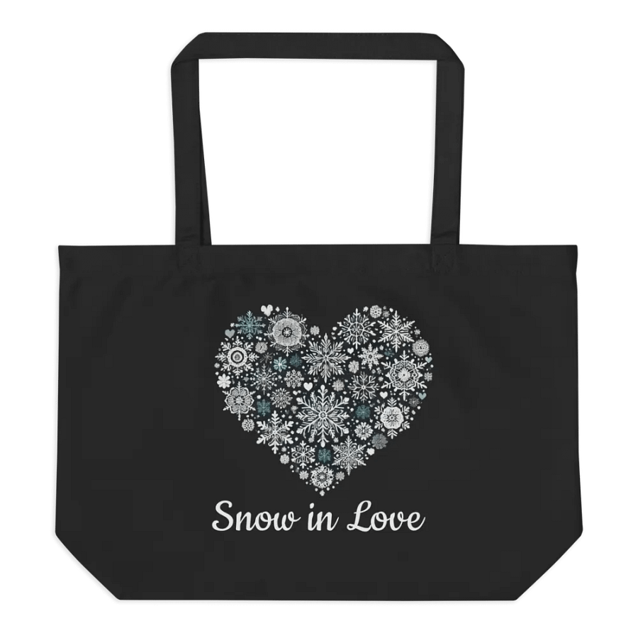 Snow in Love Tote Bag - Valentine's Day 2025 product image (2)