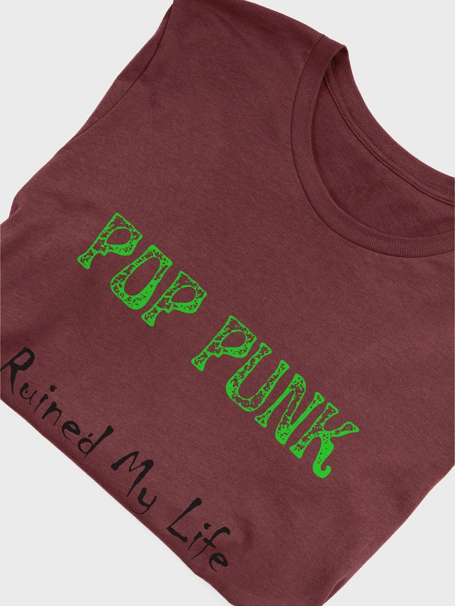 Pop Punk Ruined My Life Tee (Black) product image (25)