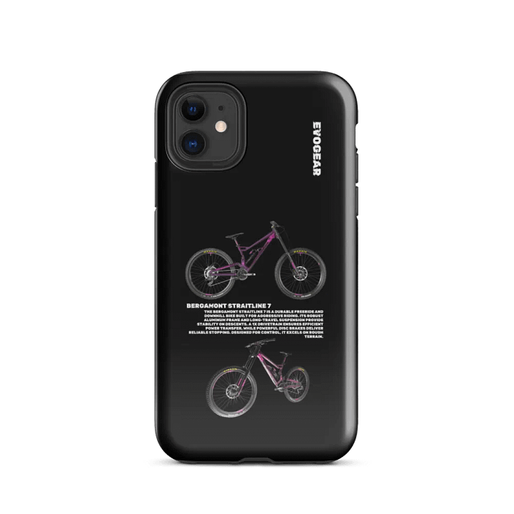 Black Bergamont Straitline 7 iPhone Case product image (47)
