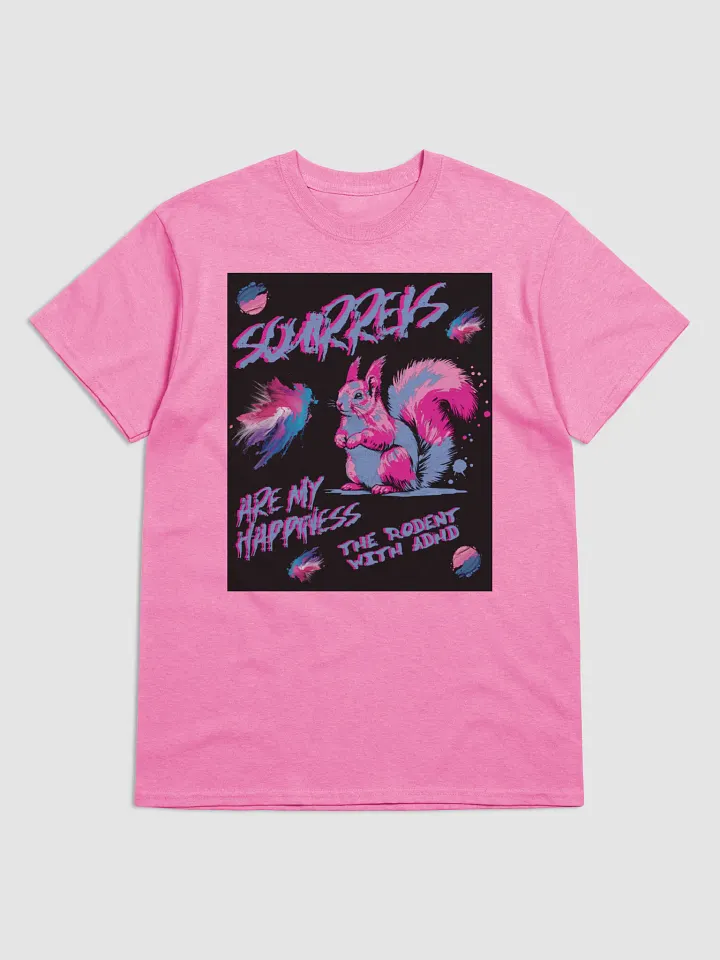 SQUIRRELS ARE MY HAPPINESS SUPERSOFT TEE product image (1)