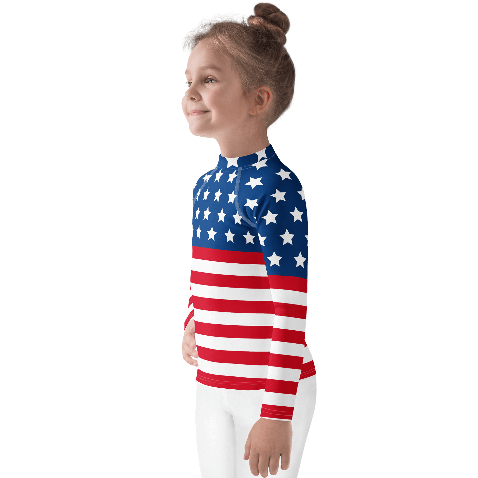 Stars & Stripes Kids Rash Guard product image (3)