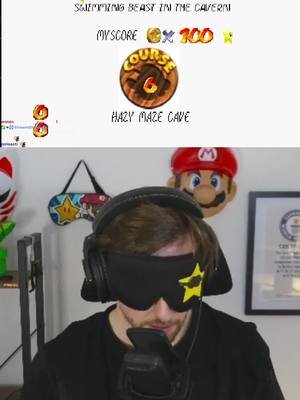 World First BLINDFOLDED Sign Clip #sm64 #speedrun #gaming #highlights #glitch #speed #mario
