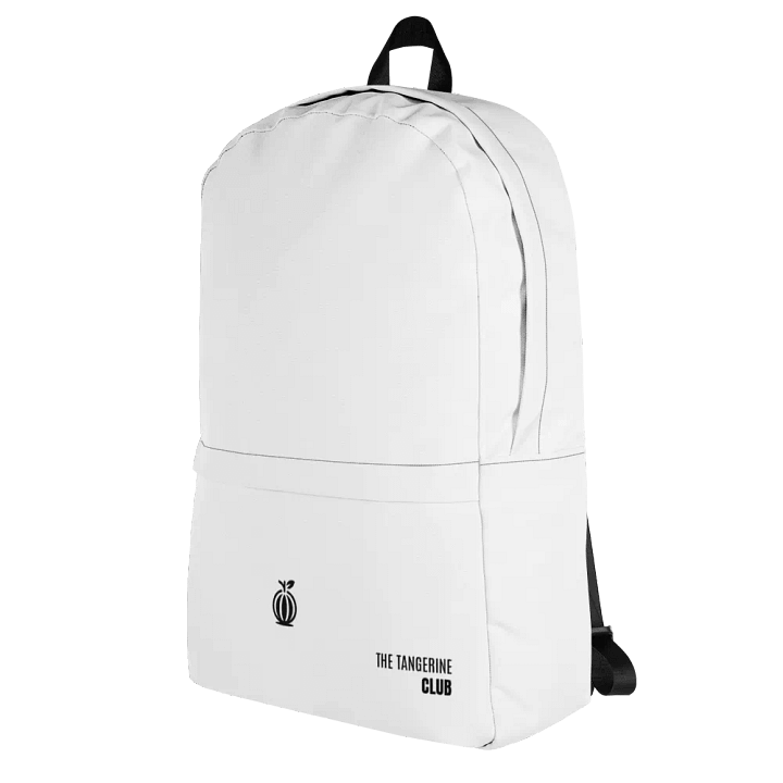 TTC Minimalist White Backpack 15'' laptop product image (1)