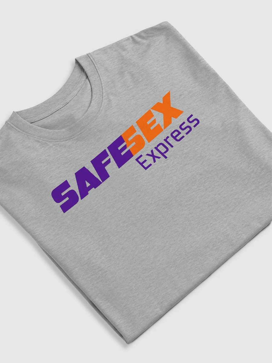 Safe Sex Carbon Grey T-Shirt product image (5)
