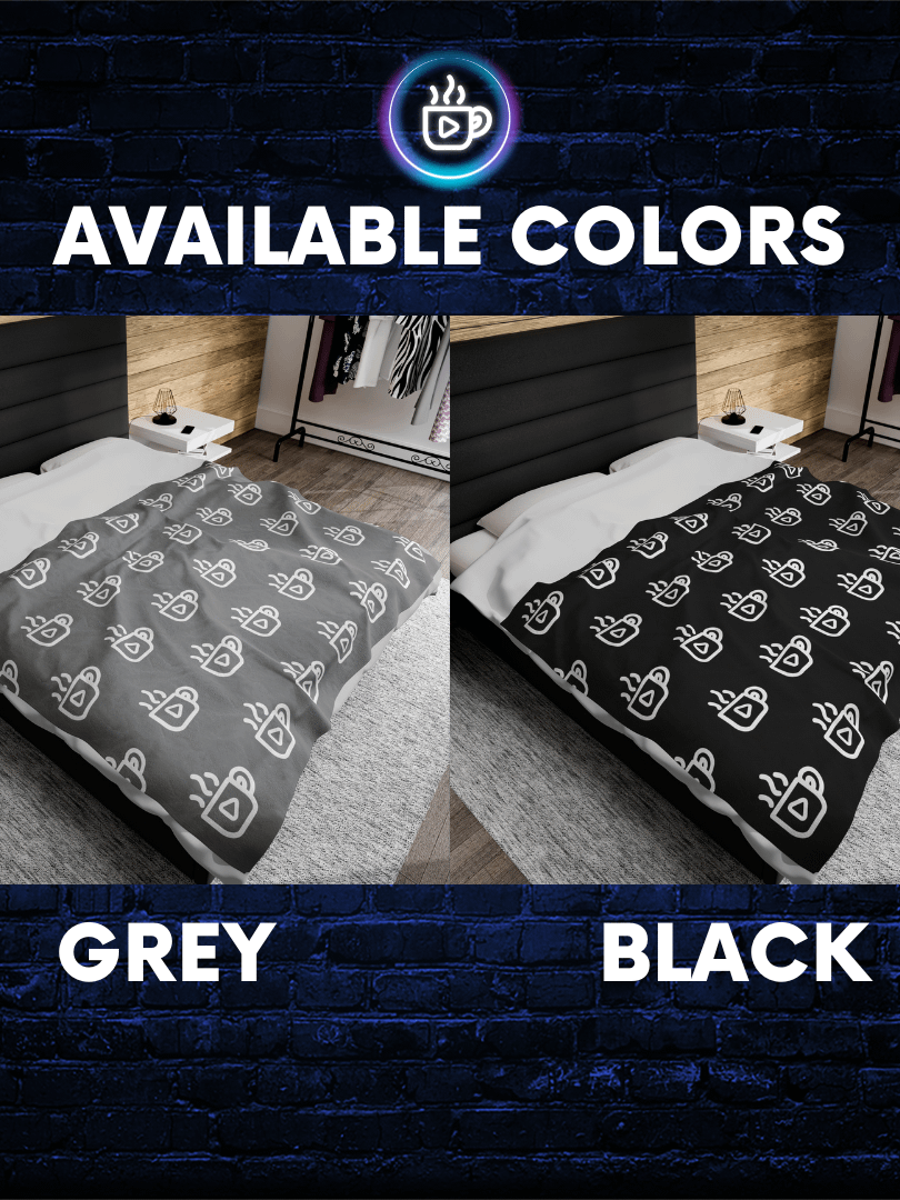 Mugshotz Reacts Cozy Blanket - Official Channel Throw As Seen On Screen | Soft Velveteen Fandom Comfort in 3 Sizes product image (3)