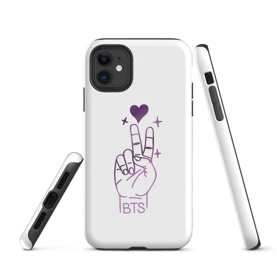 Peace & Purple BTS iPhone® Tough Case product image (1)