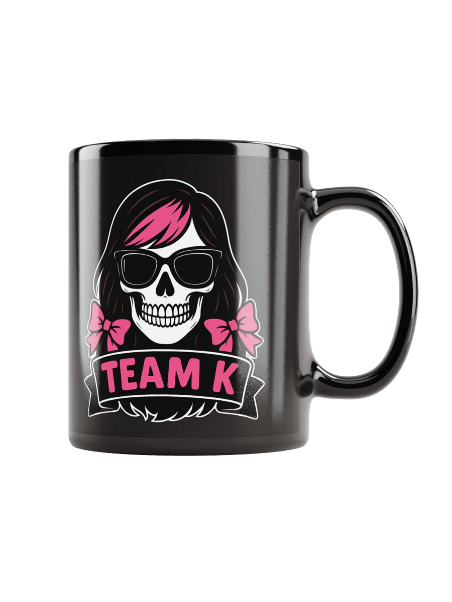 TEAM K (V-6) Black Mug product image (1)