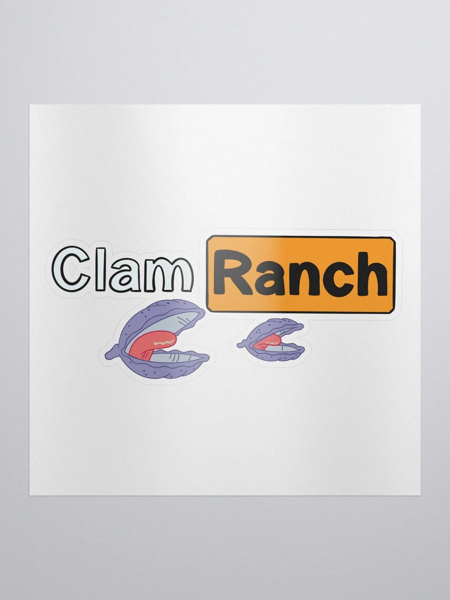 Clam Ranch Sticker product image (1)