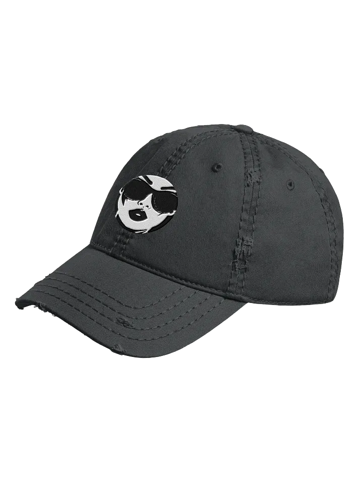 The PASP B&W OG Distressed Dad Hat product image (2)