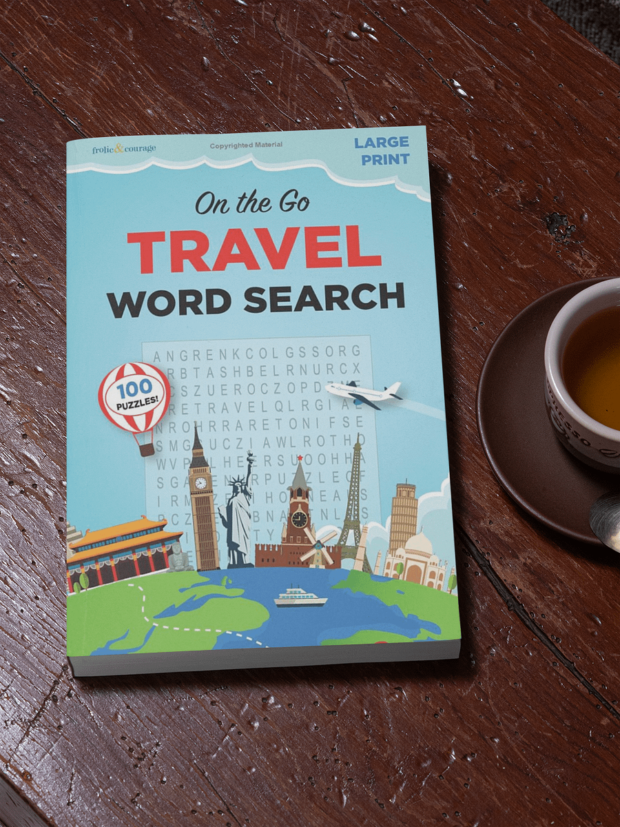 On The Go Travel Word Search product image (5)