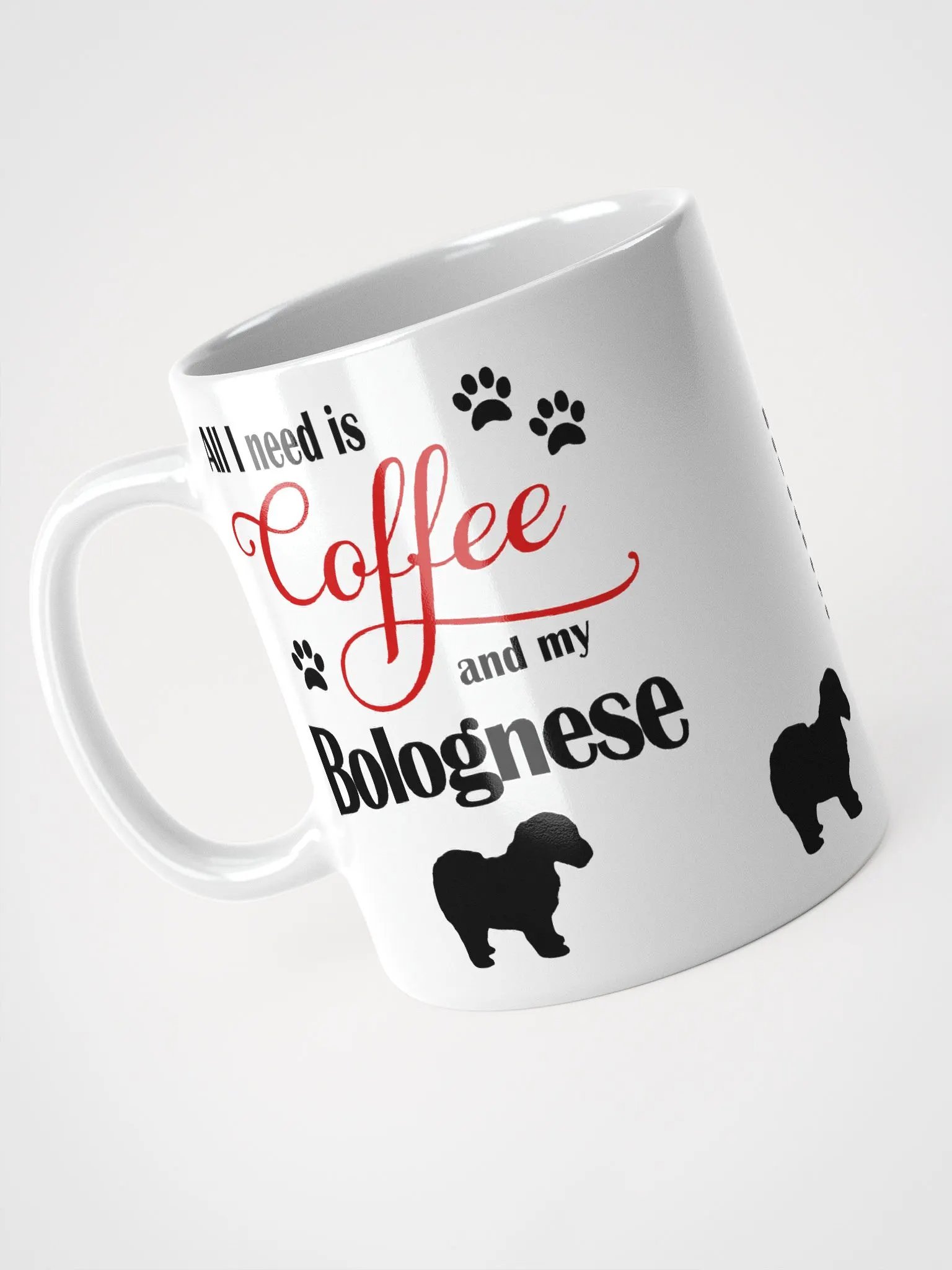 Coffee and my Bolognese Mug product image (3)
