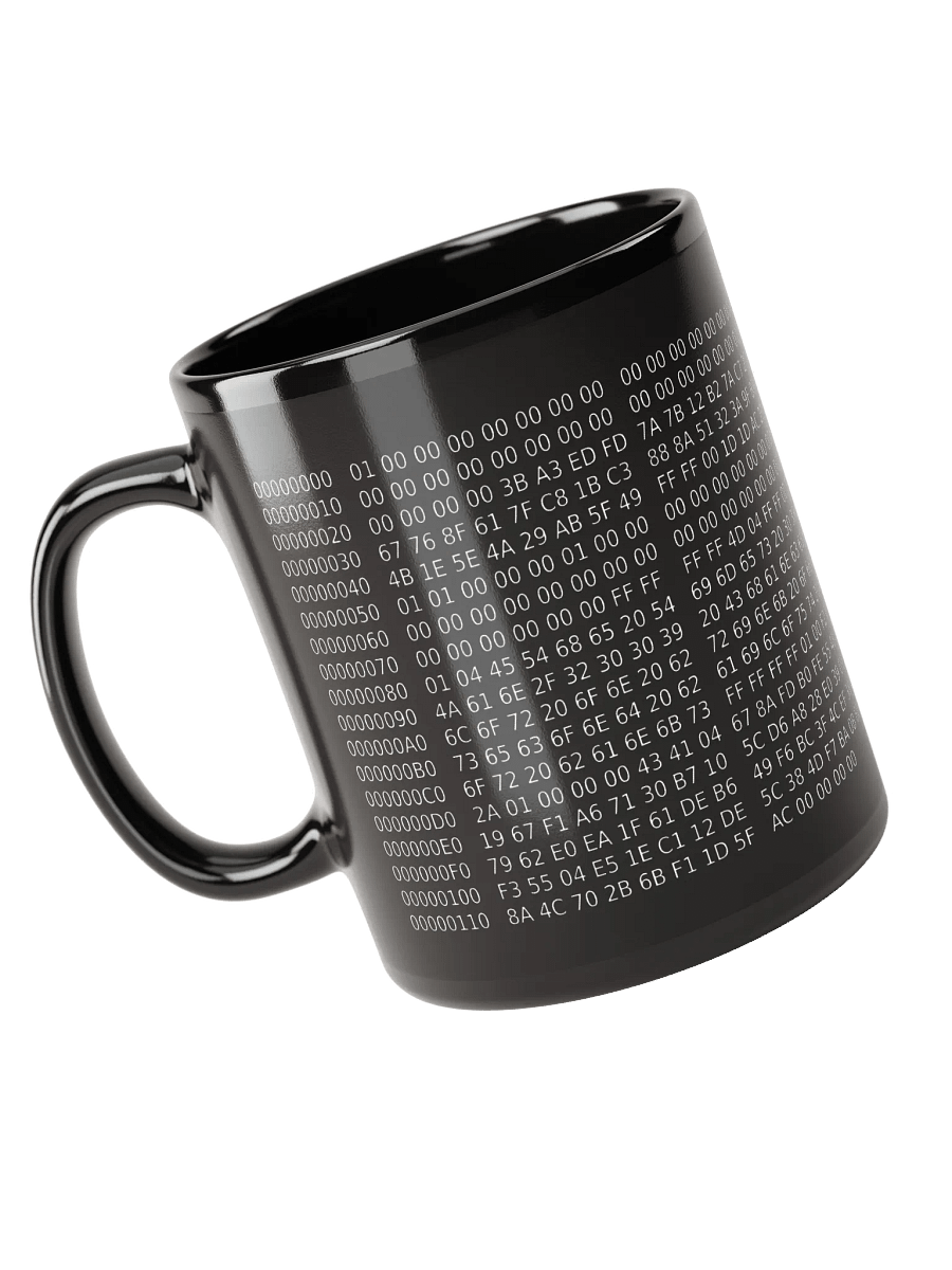 Bitcoin Genesis Block Hex Mug product image (3)