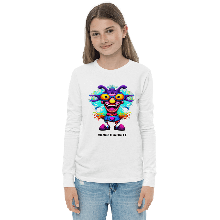 Noodle Noggin Youth Long Sleeve Tee product image (1)