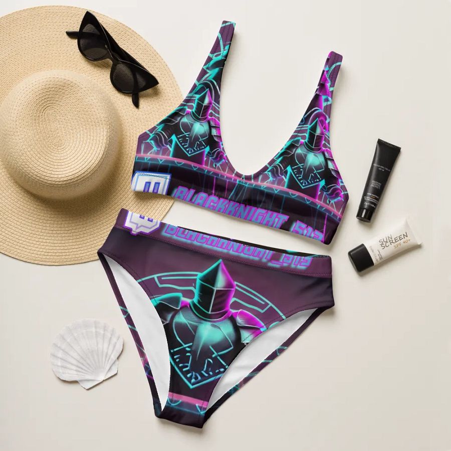 Blackknight513 All-Over Print Recycled High Waisted Bikini product image (9)