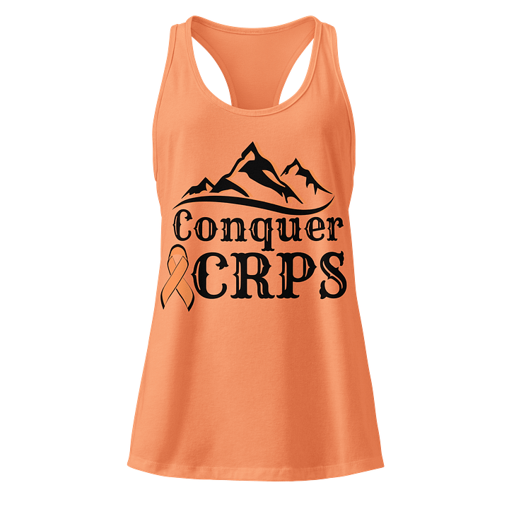 OFFICIAL Conquer CRPS Racerback Tank top ORANGE EDITION product image (1)