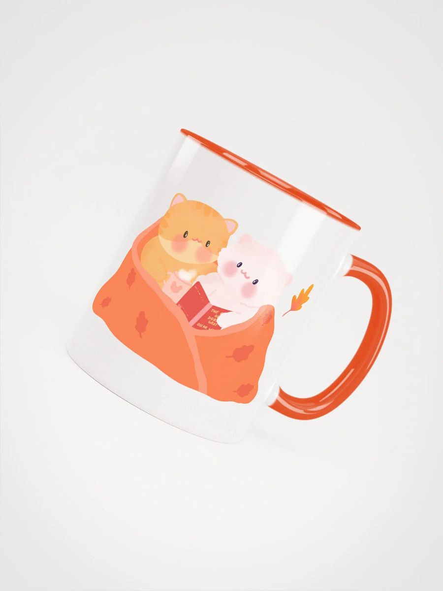 Cozy Orange & White Cats Ceramic Mug product image (4)