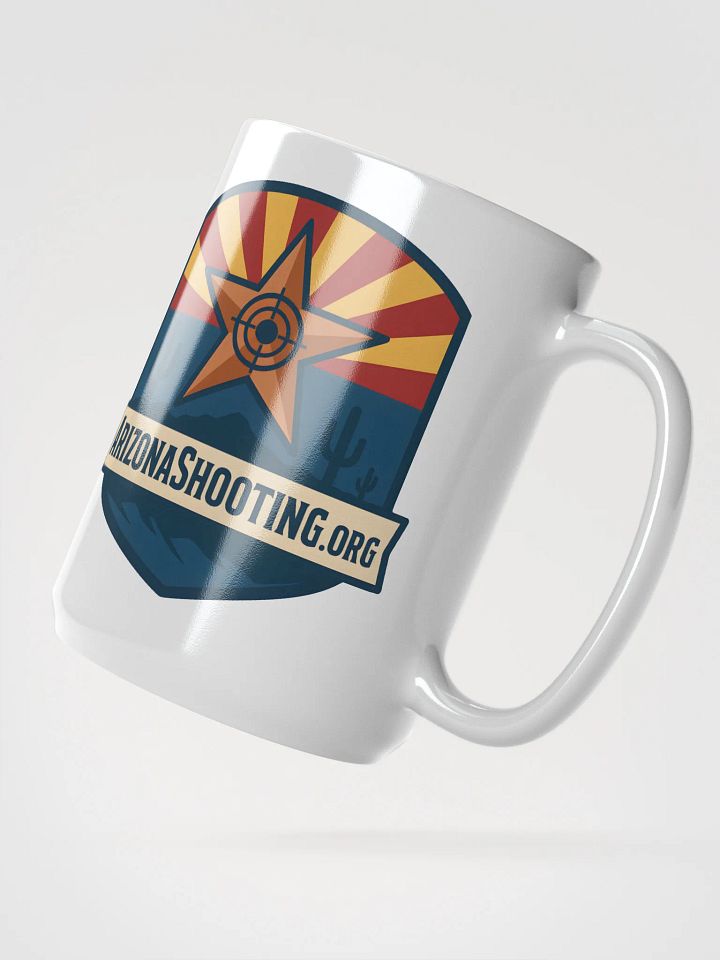 AZS Mug - White (Dual Logo) product image (2)