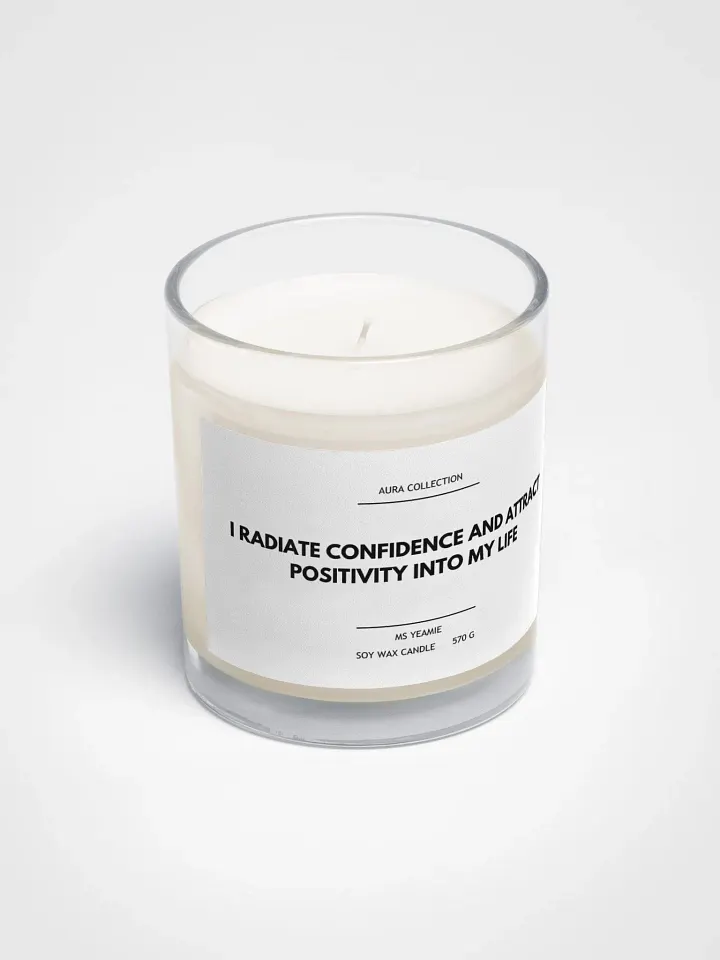 AURA COLLECTION Soy Wax Candle: Radiate Confidence product image (2)