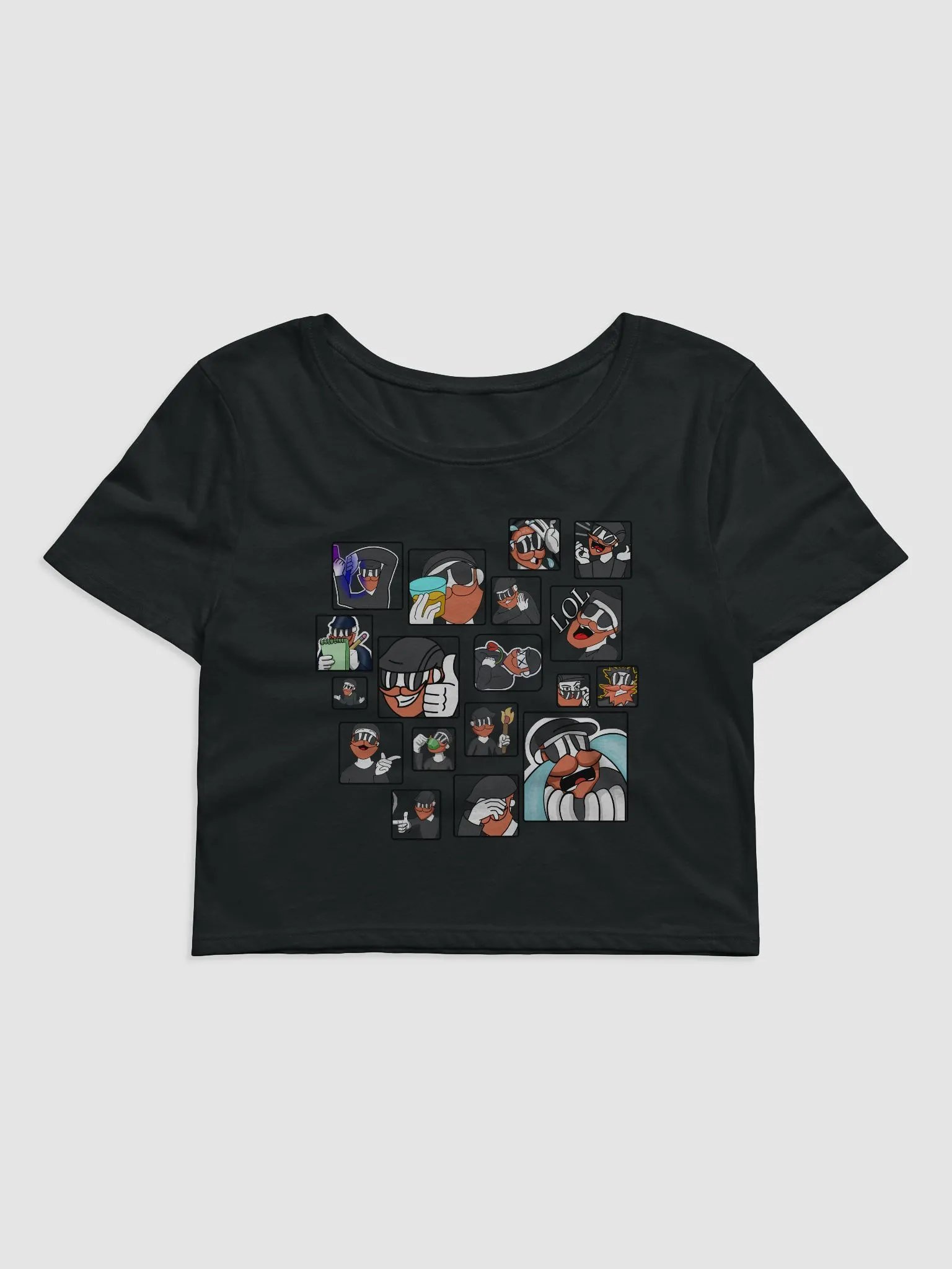 All the Emotions Crop Top product image (1)