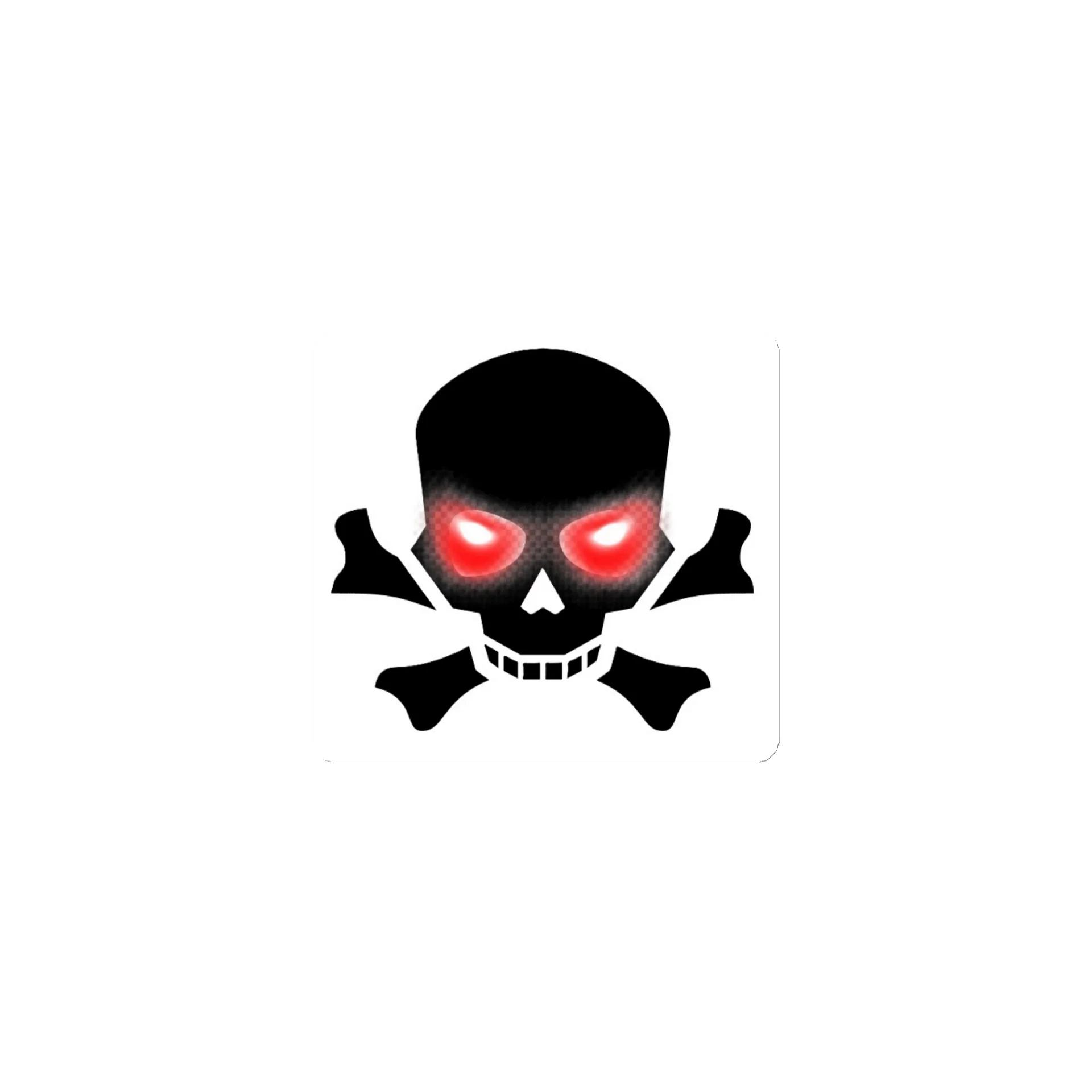 "Max E" Laser Eyes Skull Magnet product image (1)