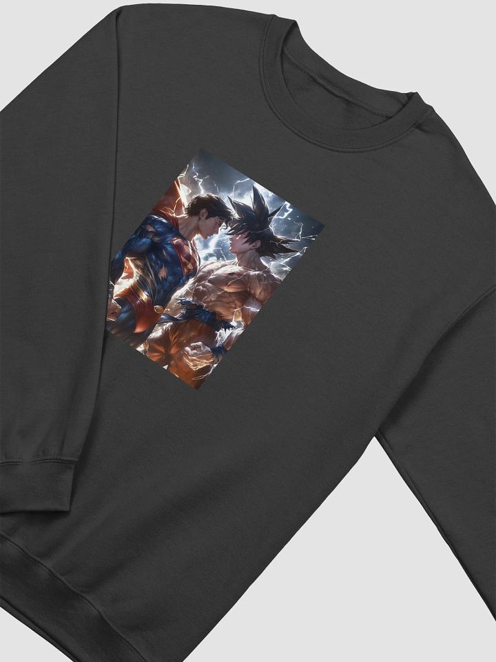 Superman Vs Songoku Showdown Classic Sweatshirt product image (18)