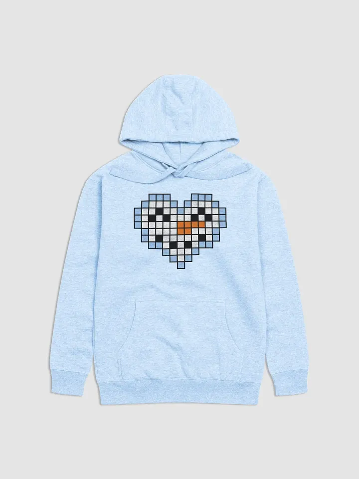 Snowman Heart Premium Hoodie product image (1)