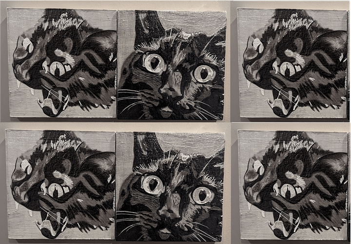 6pc 6x6 Wood Panel - Commission product image (1)