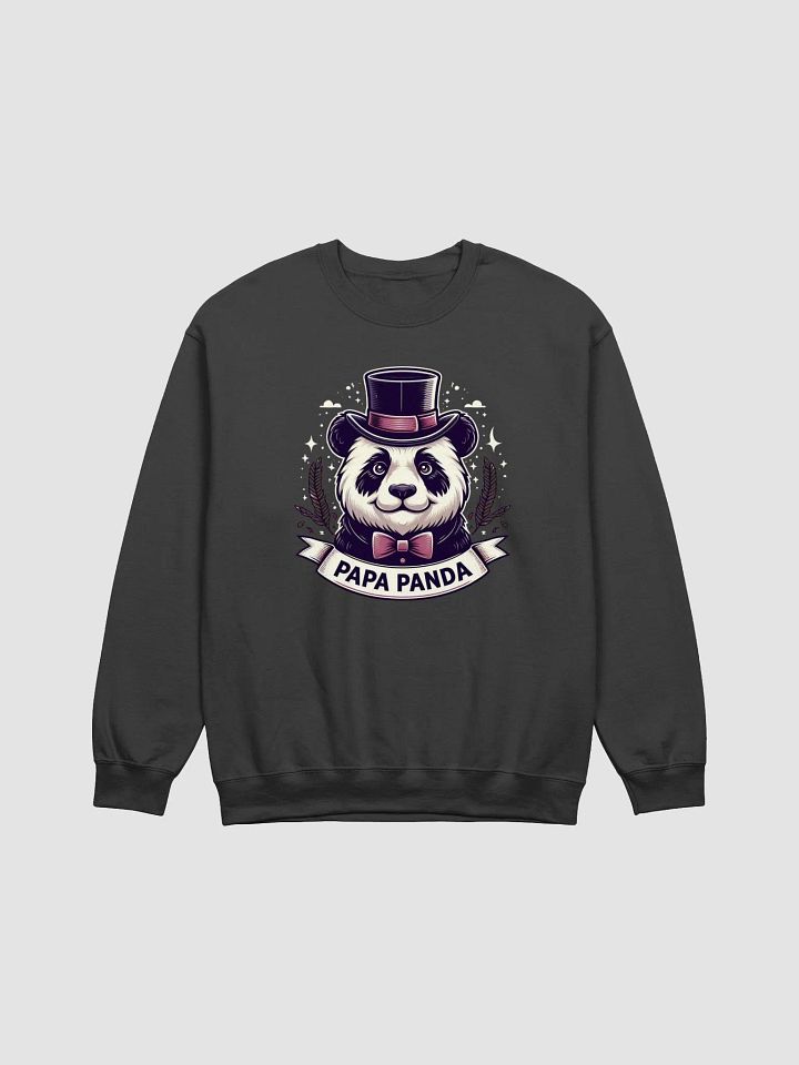 Papa Panda Top Hat Crewneck product image (2)