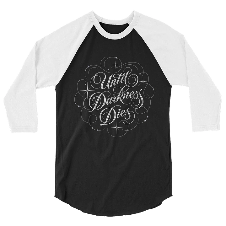 Until Darkness Dies (swirls design) Fine Jersey Raglan Tee product image (3)