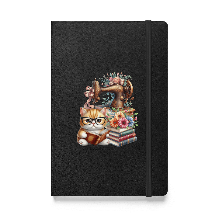 Whiskers & Words Hardcover Notebook product image (1)