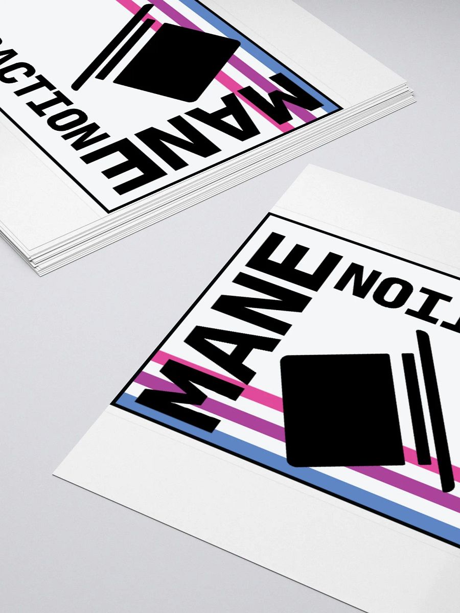 MA White Hat Sticker product image (4)