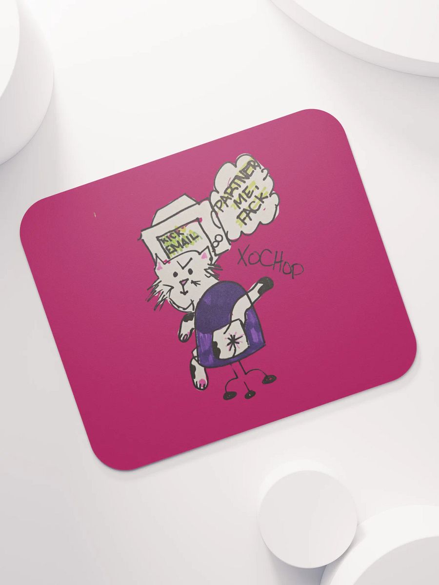 PARTNER ME PInk Mousepad product image (7)