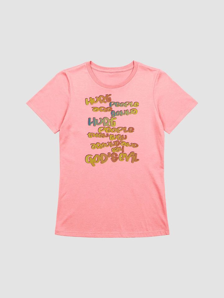 Hurt People - Graffiti - Bella+Canvas Women's Supersoft Relaxed-fit T-Shirt product image (2)