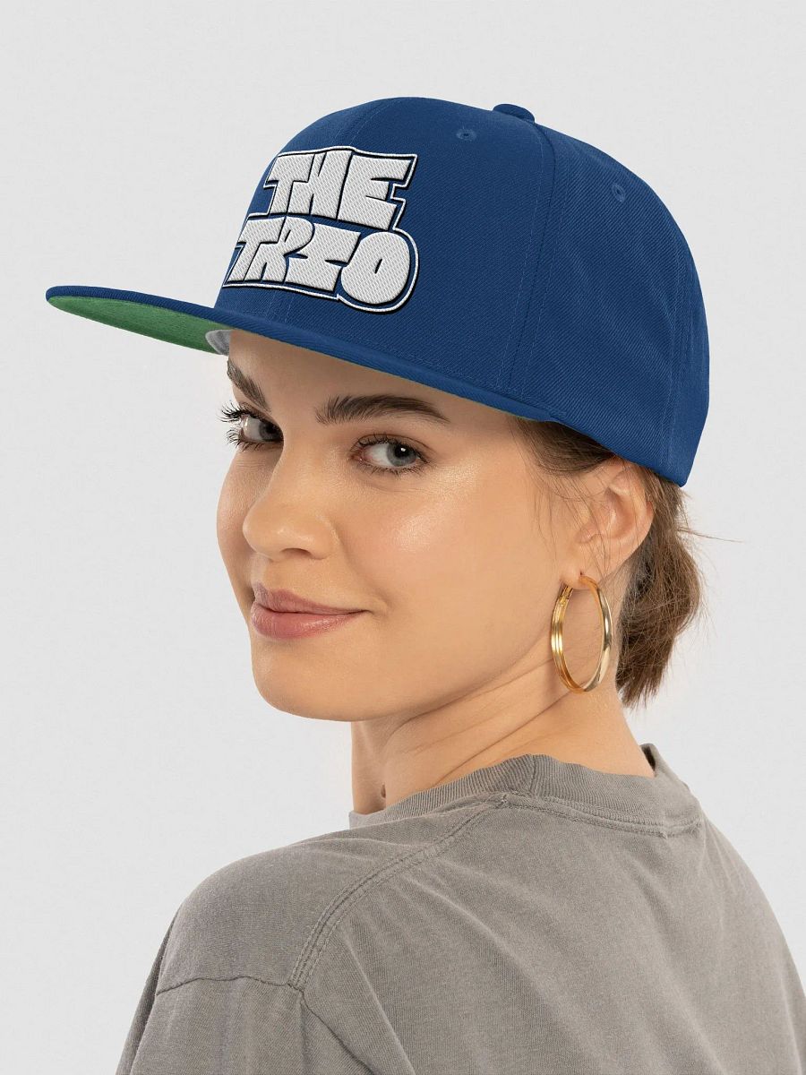 The Trio White Logo Snapback product image (12)