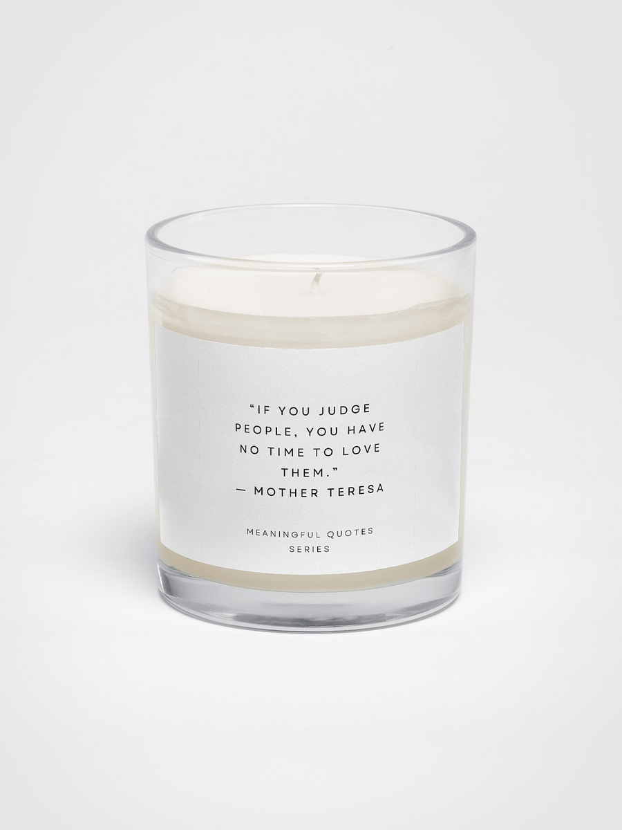Serenity Glow: Inspirational Quote Soy Wax Candle product image (1)