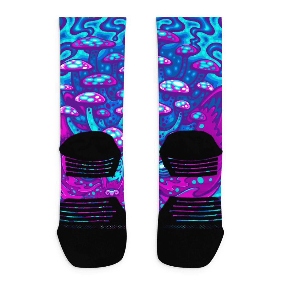 Meowshroomz Basketball Socks product image (2)