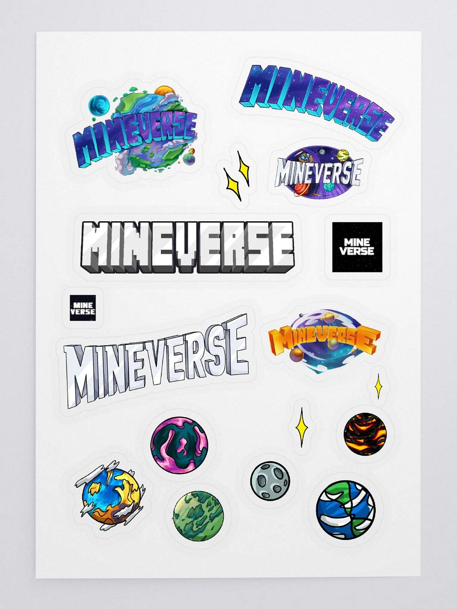 Mineverse Sticker Sheet product image (3)
