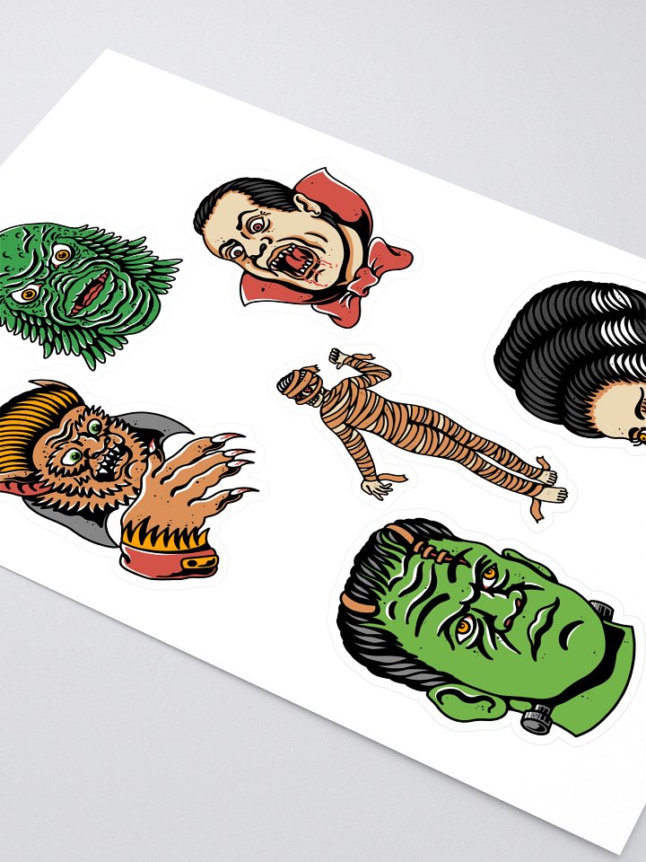 Monsters Flash - Sticker Sheet product image (2)