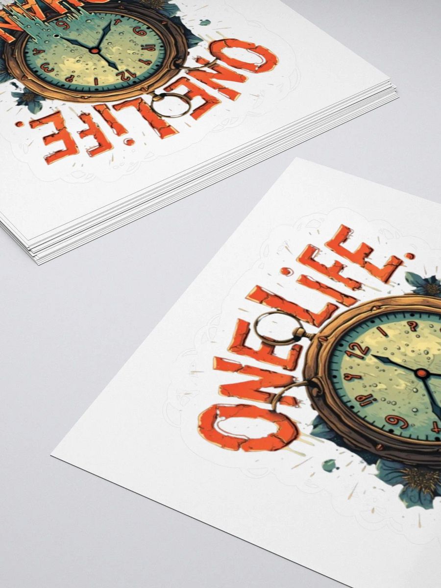 Melting Clock Surreal Stickers product image (11)