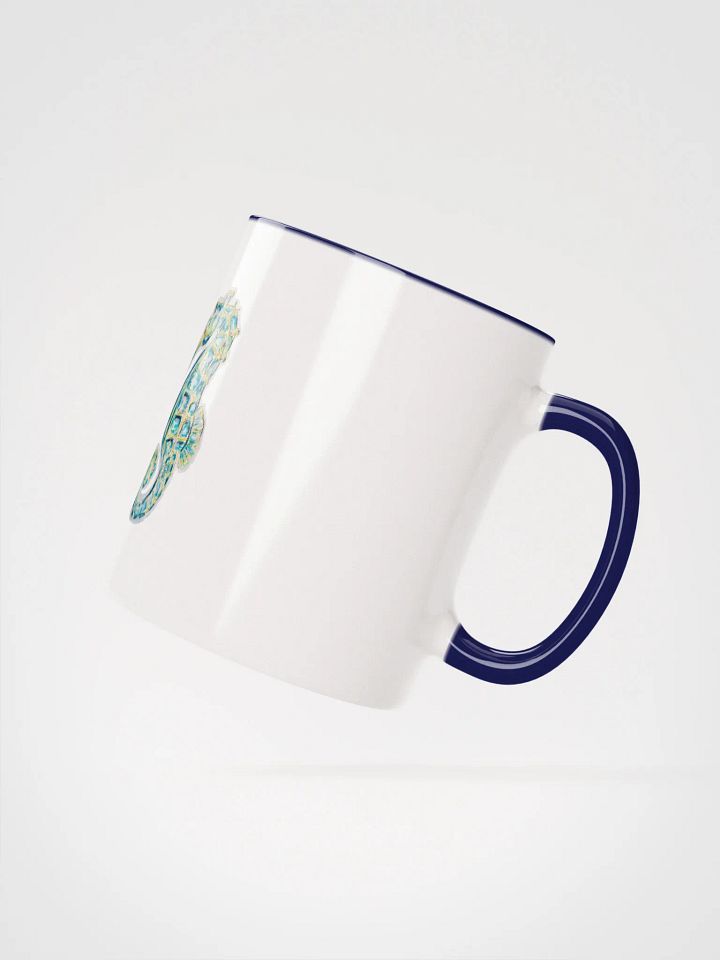 Ocean Majesty | Painted Seahorse Mug – Coastal Art with Color Pop Interior product image (10)