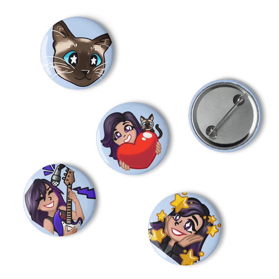 Emote Buttons (Blue) product image (4)