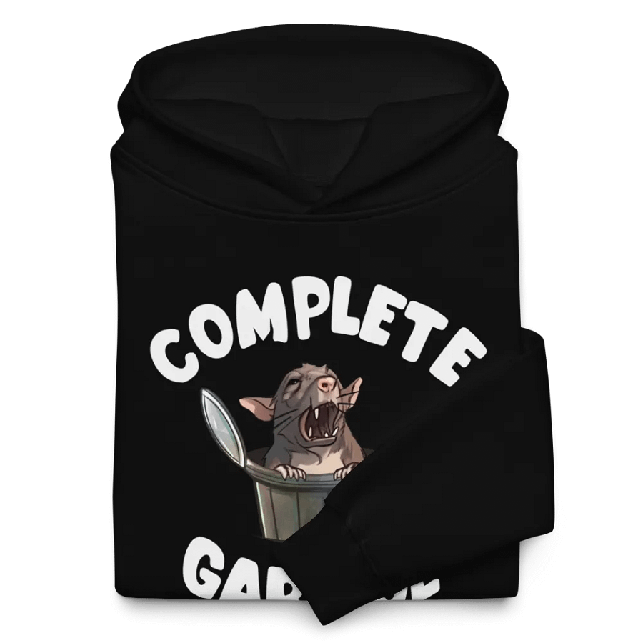 COMPLETE GARBAGE Oversized Hoodie (dark) product image (10)