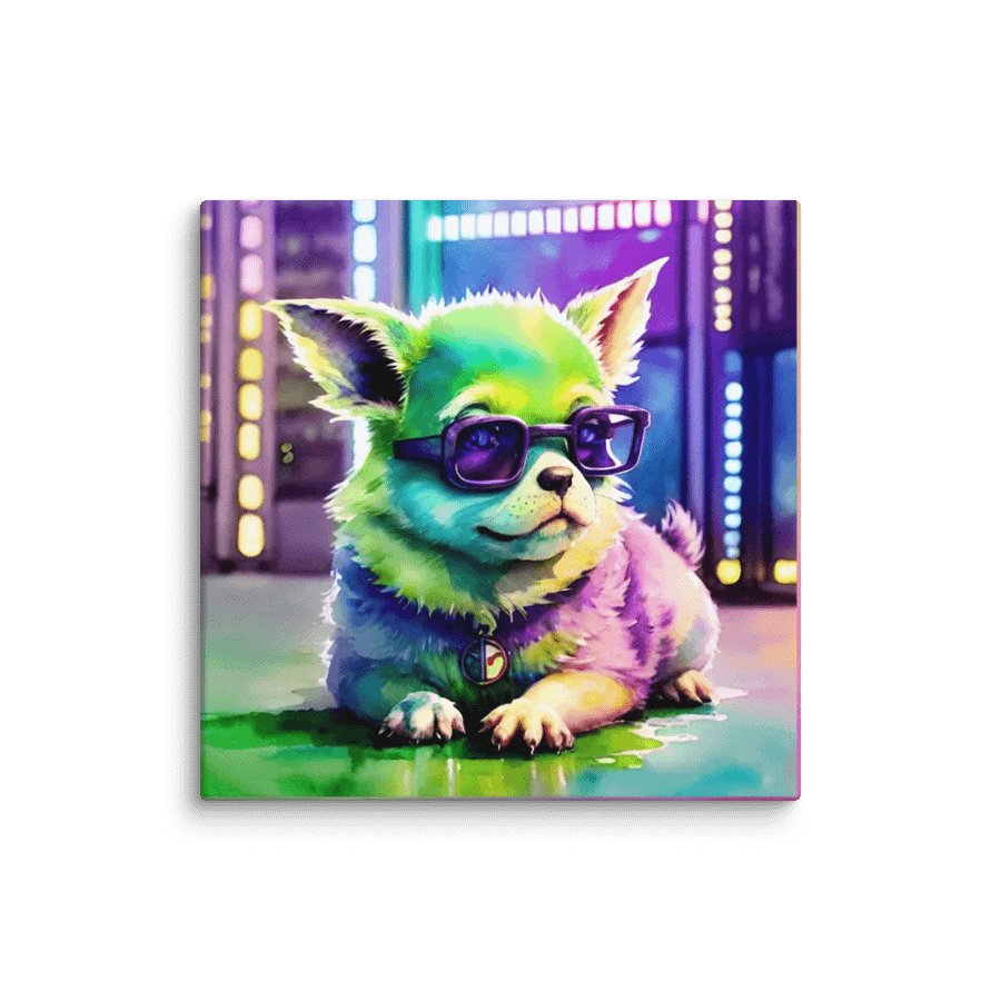Cute Dog Digital Painting - v11 product image (1)